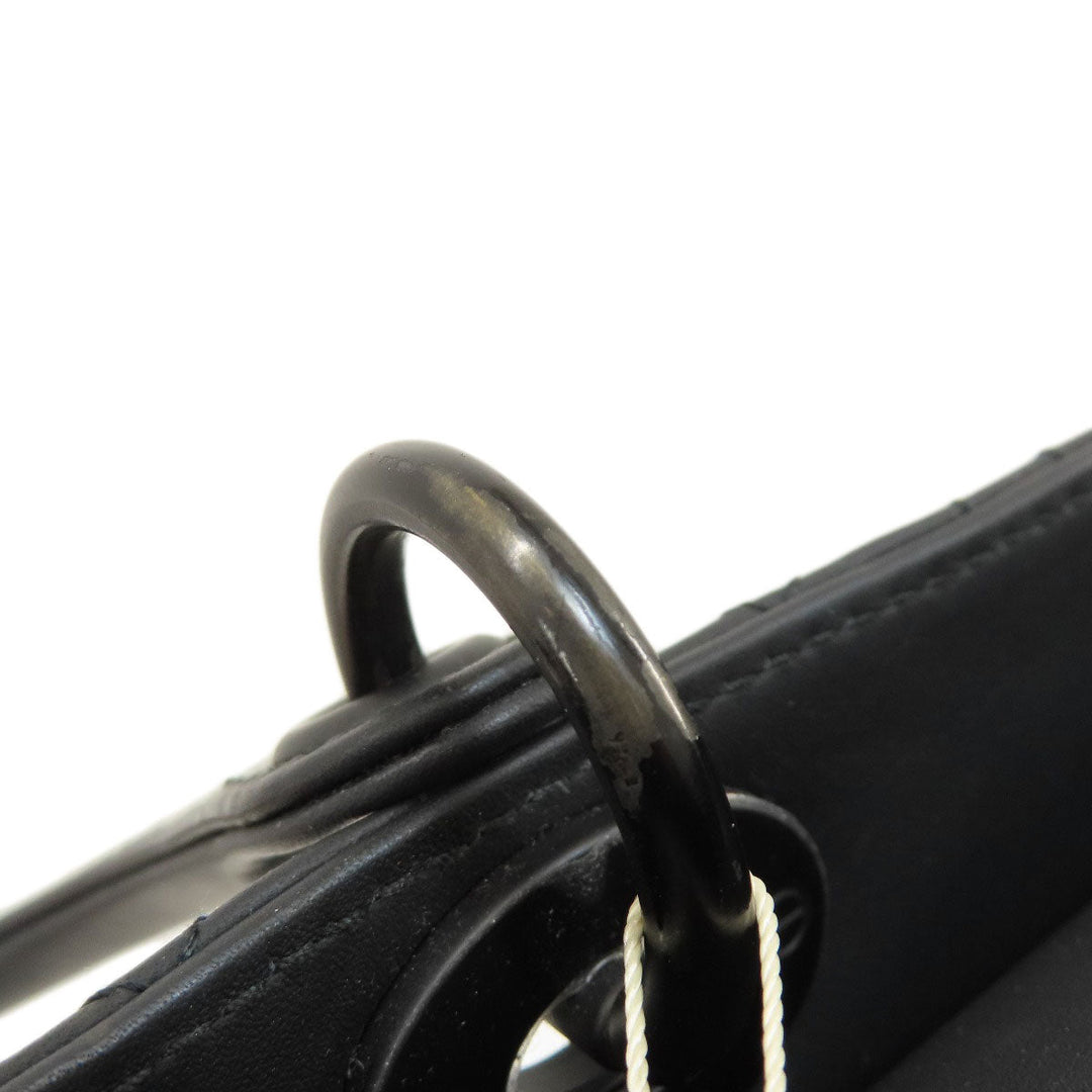 Christian Dior Handbag Calfskin black Lady Dior 2WAY