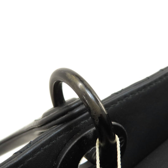 Christian Dior Handbag Calfskin black Lady Dior 2WAY