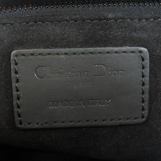 Christian Dior Handbag Calfskin black Lady Dior 2WAY