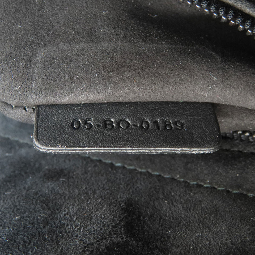 Christian Dior Handbag Calfskin black Lady Dior 2WAY