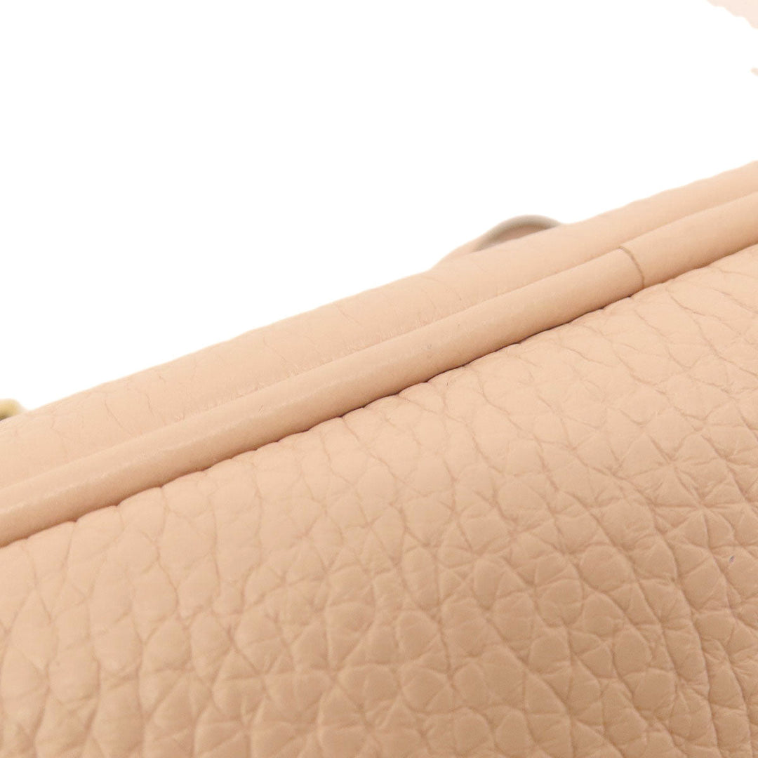 MICHAEL KORS Backpack leather pink logo Women Used Authentic