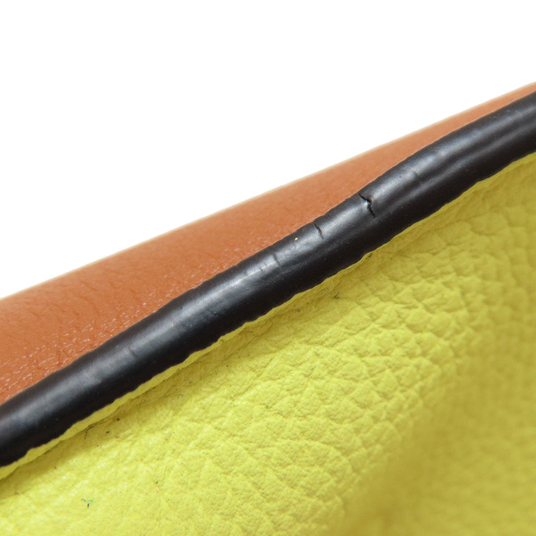 LOEWE Shoulder Bag Calfskin yellow GateBucket