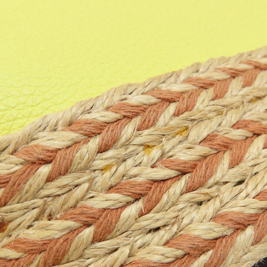 LOEWE Shoulder Bag Calfskin yellow GateBucket