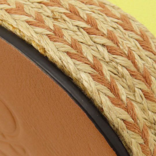 LOEWE Shoulder Bag Calfskin yellow GateBucket