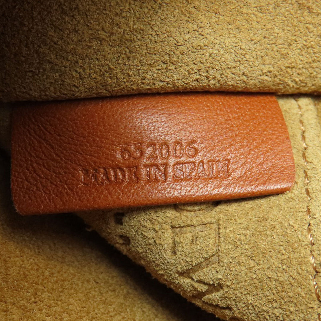 LOEWE Shoulder Bag Calfskin yellow GateBucket