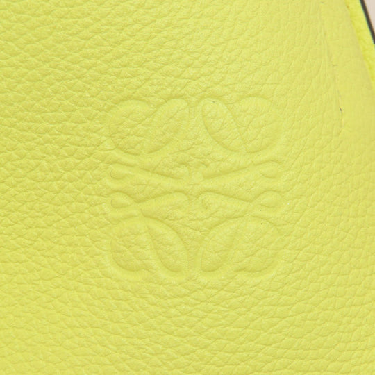 LOEWE Shoulder Bag Calfskin yellow GateBucket
