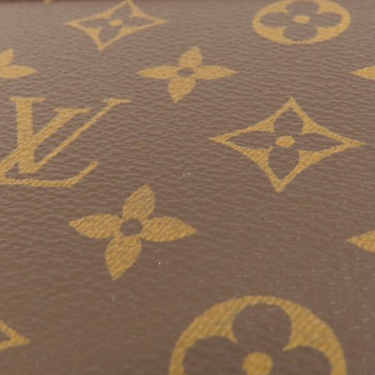 LOUIS VUITTON Accessory case M10171 Monogram canvas, metal Brown Coffret Jewelry Monogram Blue Lagoon Women Used Authentic