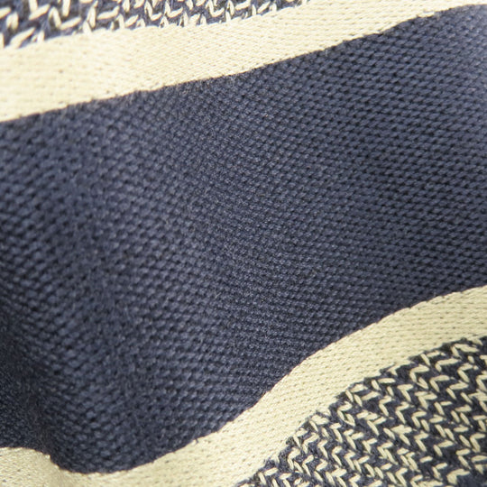 Christian Dior Tote Bag canvas Navy Trotter Pattern Women Used Authentic