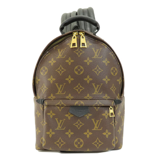 LOUIS VUITTON Backpack M44871 Monogram canvas Brown Palm Springs Monogram Women Used Authentic