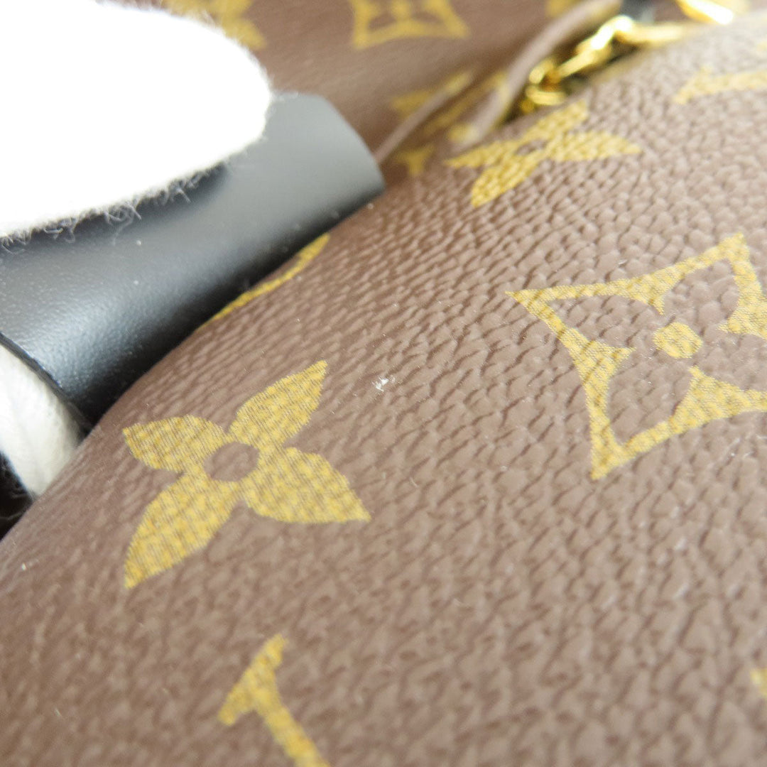 LOUIS VUITTON Backpack M44871 Monogram canvas Brown Palm Springs Monogram Women Used Authentic