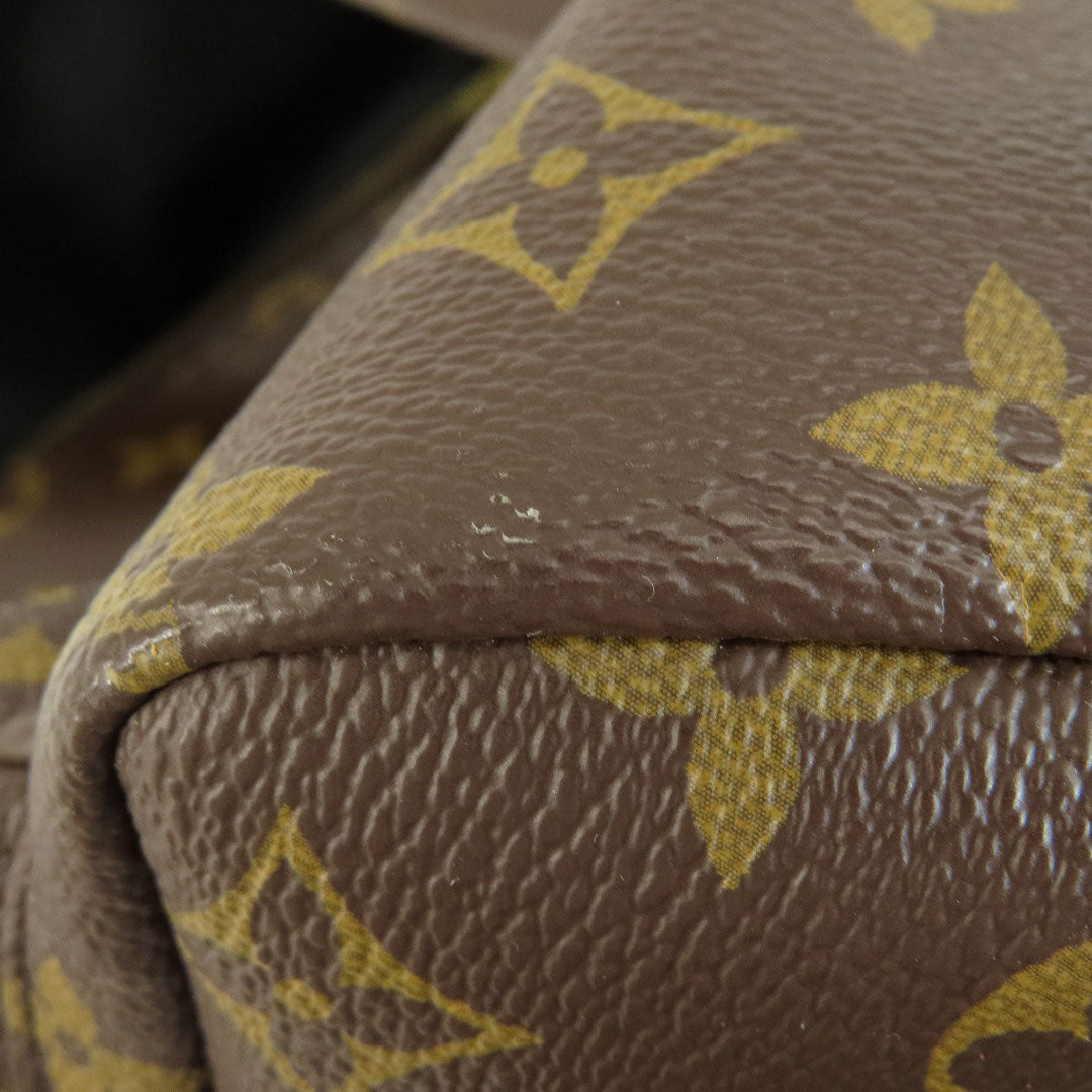LOUIS VUITTON Backpack M44871 Monogram canvas Brown Palm Springs Monogram Women Used Authentic