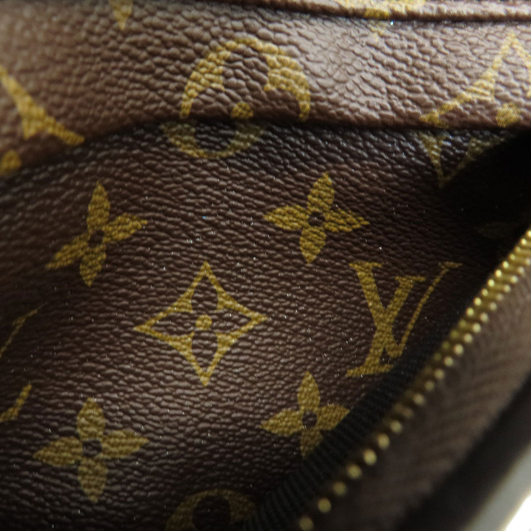 LOUIS VUITTON Backpack M44871 Monogram canvas Brown Palm Springs Monogram Women Used Authentic