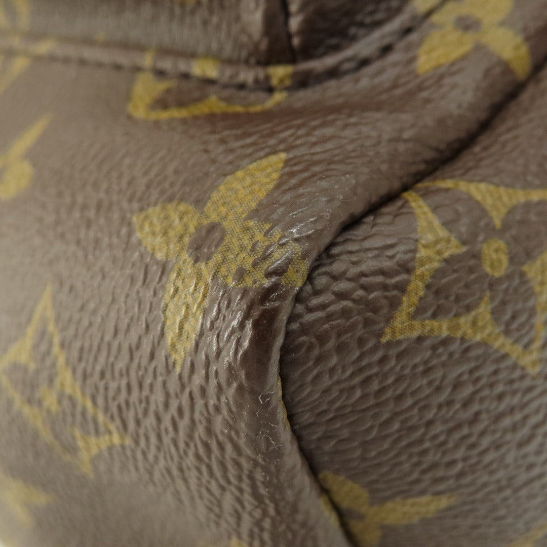 LOUIS VUITTON Backpack M44871 Monogram canvas Brown Palm Springs Monogram Women Used Authentic
