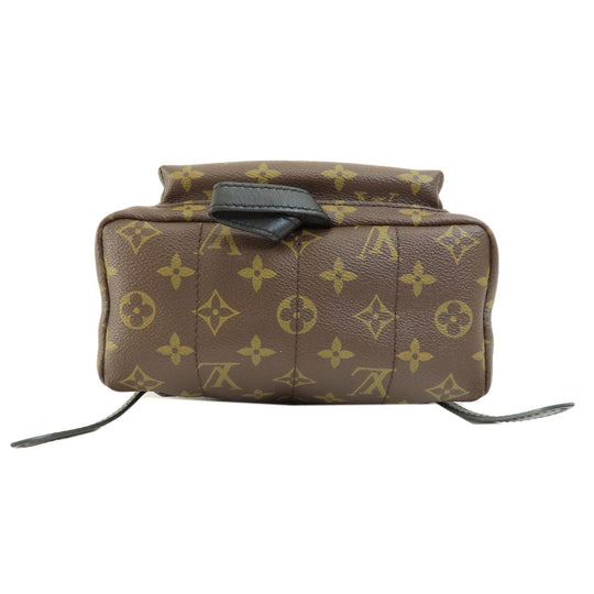 LOUIS VUITTON Backpack M44871 Monogram canvas Brown Palm Springs Monogram Women Used Authentic