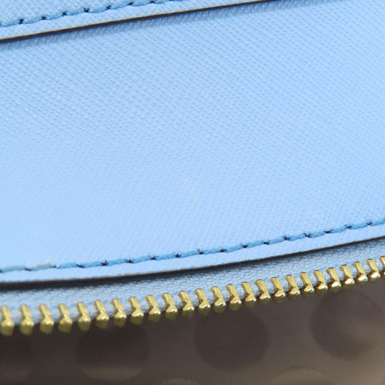 Kate Spade Tote Bag leather blue logo