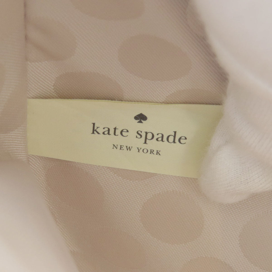Kate Spade Tote Bag leather blue logo