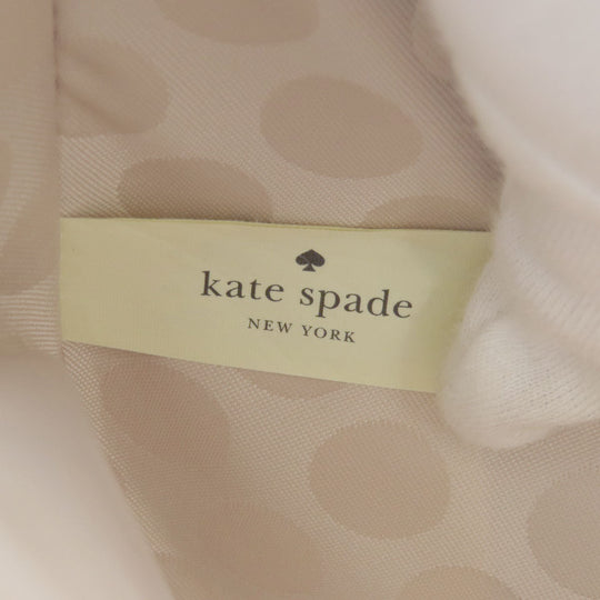 Kate Spade Tote Bag leather blue logo