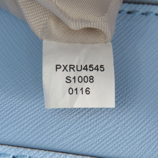 Kate Spade Tote Bag leather blue logo