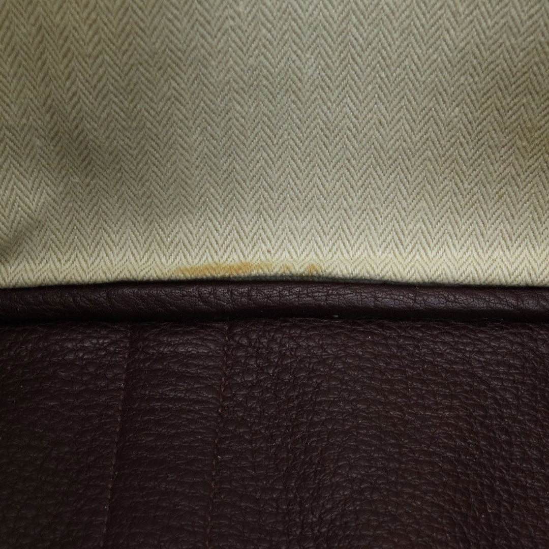 HERMES Handbag Taurillon Clemence Red Garden Party TPM Bordeaux SilverMetal Women Used Authentic