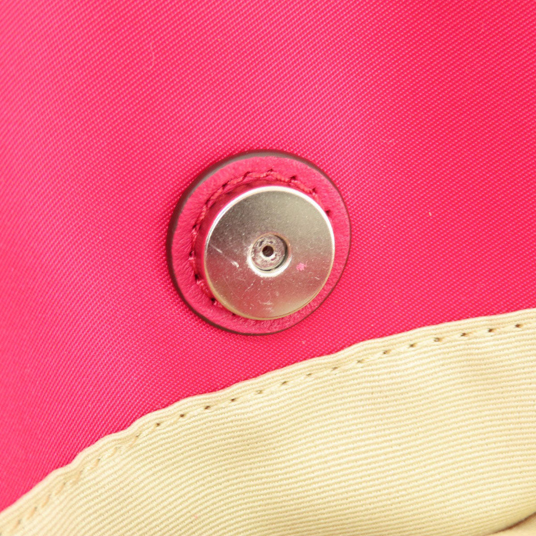 COACH Shoulder Bag F32981 Nylon pink one belt 2WAY