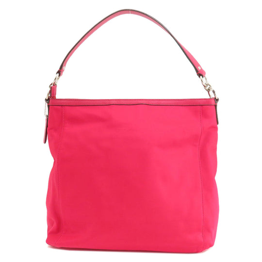 COACH Shoulder Bag F32981 Nylon pink one belt 2WAY
