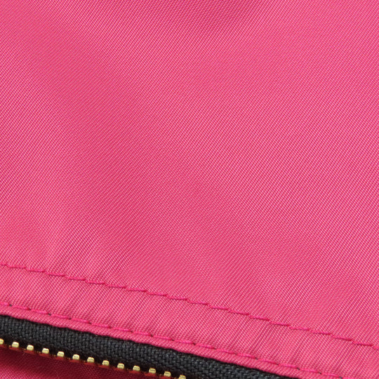 BURBERRY Backpack Nylon pink logo Women Used Authentic