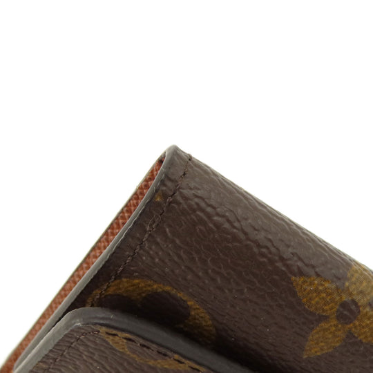 LOUIS VUITTON Key case Key holder  M62630 Monogram canvas Brown Multicles6 Monogram Women Used Authentic