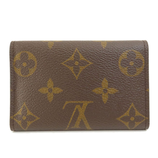 LOUIS VUITTON Key case Key holder  M62630 Monogram canvas Brown Multicles6 Monogram Women Used Authentic