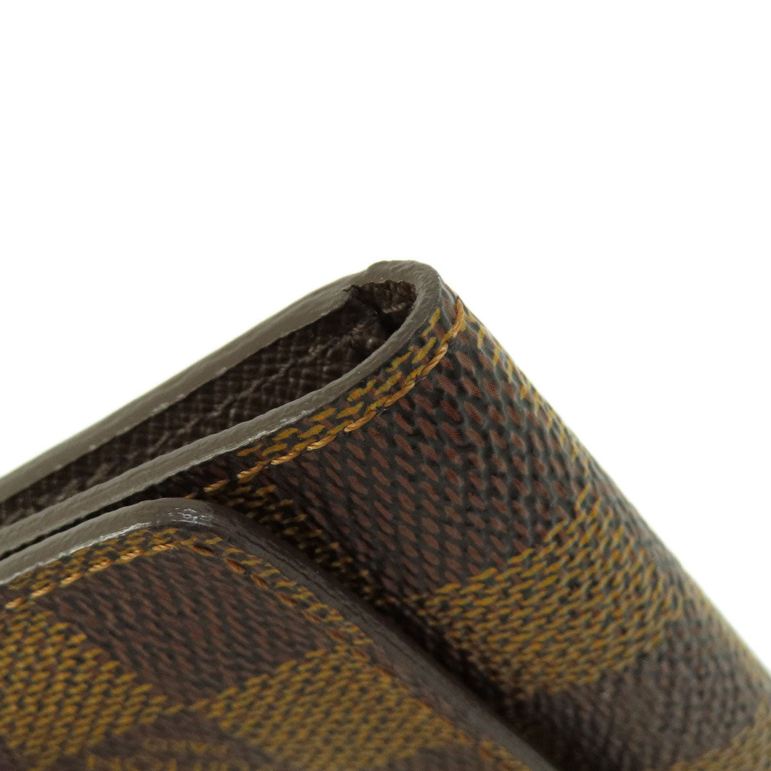 LOUIS VUITTON Key case Key holder  N62630 Damier canvas Brown Multicles6 Damier Ebene Women Used Authentic