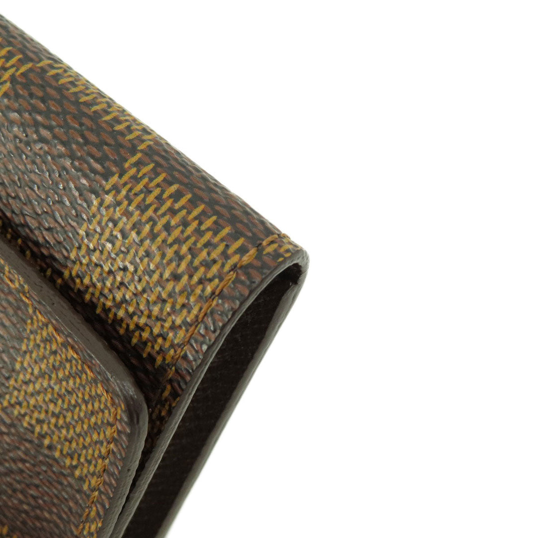 LOUIS VUITTON Key case Key holder  N62630 Damier canvas Brown Multicles6 Damier Ebene Women Used Authentic