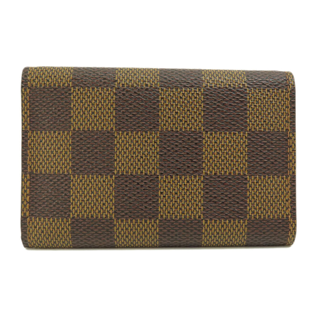 LOUIS VUITTON Key case Key holder  N62630 Damier canvas Brown Multicles6 Damier Ebene Women Used Authentic