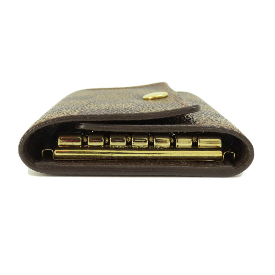 LOUIS VUITTON Key case Key holder  N62630 Damier canvas Brown Multicles6 Damier Ebene Women Used Authentic