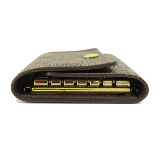 LOUIS VUITTON Key case Key holder  N62630 Damier canvas Brown Multicles6 Damier Ebene Women Used Authentic