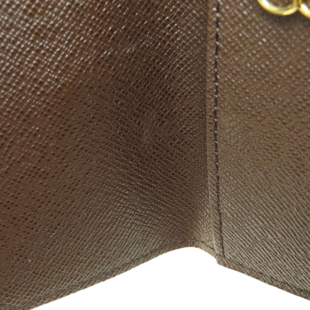 LOUIS VUITTON Key case Key holder  N62630 Damier canvas Brown Multicles6 Damier Ebene Women Used Authentic