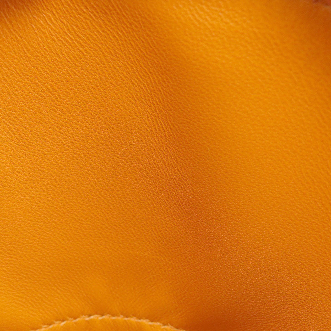 HERMES Handbag Epsom Orange Bolide 27 Apricot SilverMetal