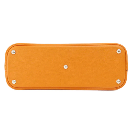 HERMES Handbag Epsom Orange Bolide 27 Apricot SilverMetal