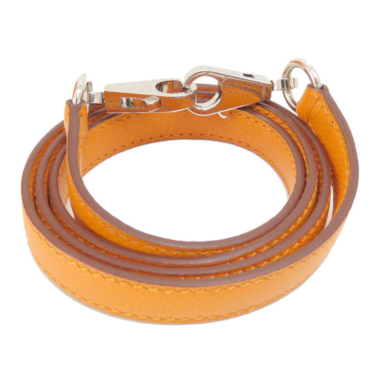 HERMES Handbag Epsom Orange Bolide 27 Apricot SilverMetal