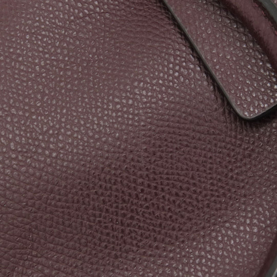 COACH Handbag F35216 leather wine-red 2WAY