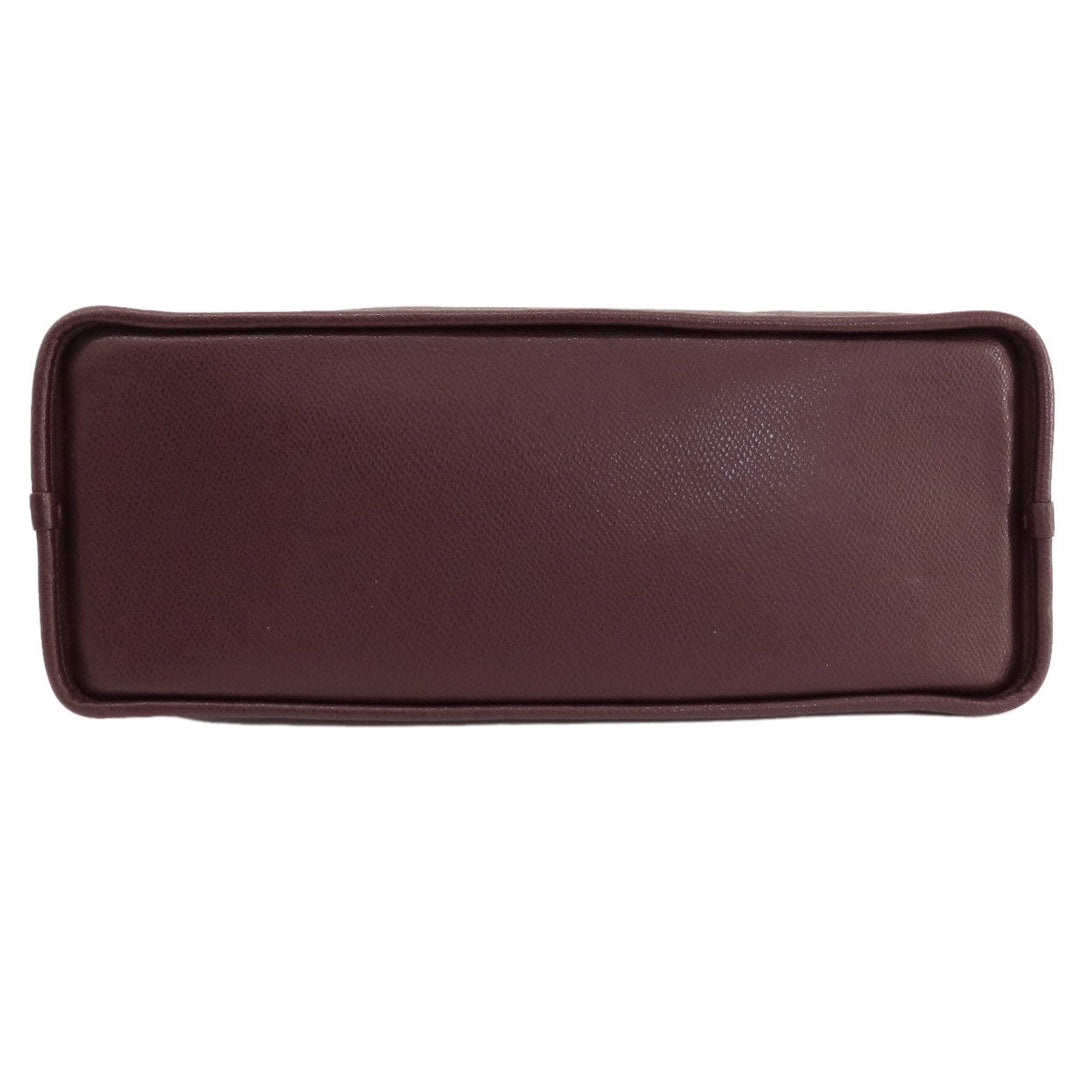 COACH Handbag F35216 leather wine-red 2WAY