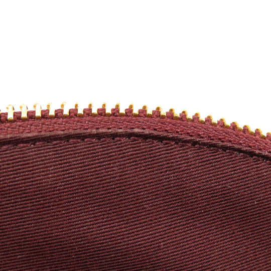 COACH Handbag F35216 leather wine-red 2WAY