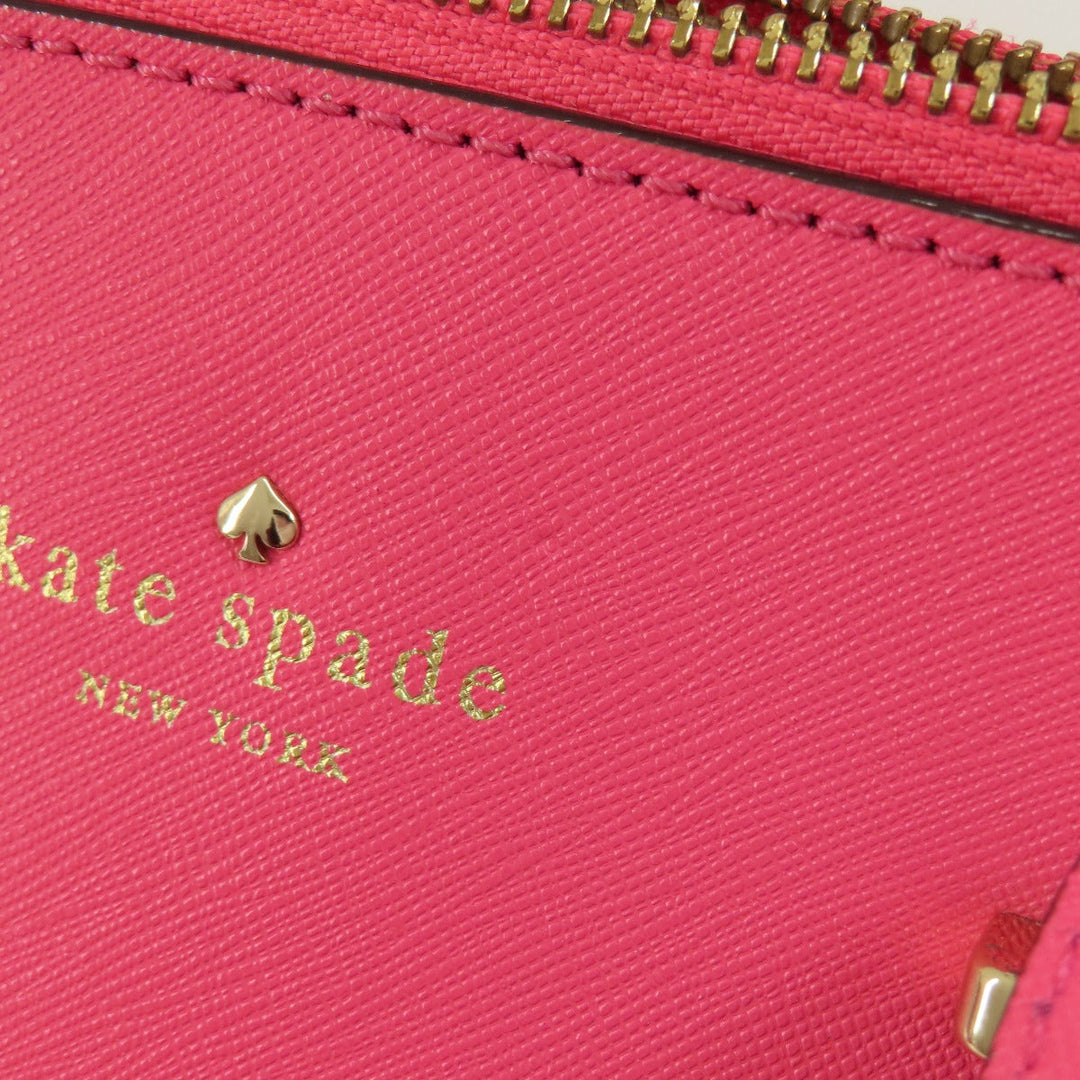 Kate Spade Handbag PVC pink logo 2WAY Women Used Authentic