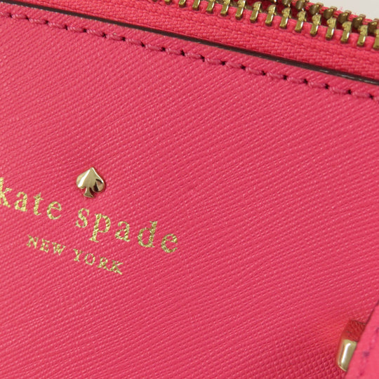 Kate Spade Handbag PVC pink logo 2WAY Women Used Authentic