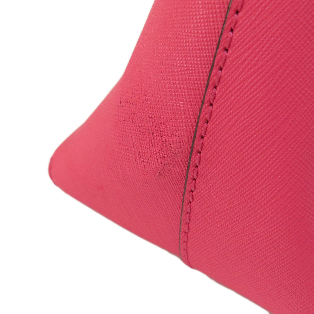 Kate Spade Handbag PVC pink logo 2WAY Women Used Authentic