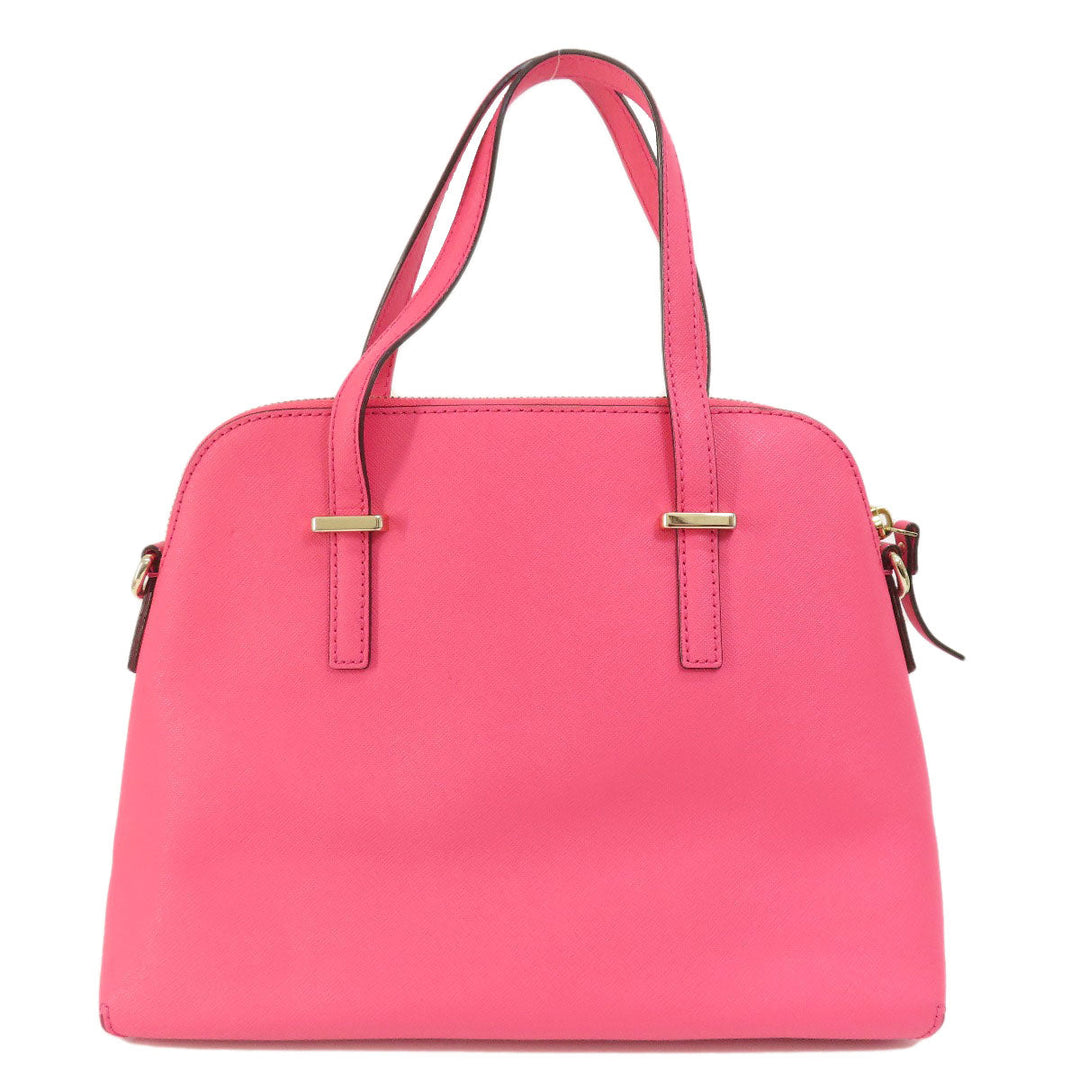 Kate Spade Handbag PVC pink logo 2WAY Women Used Authentic