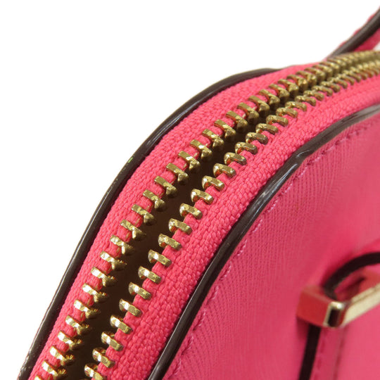 Kate Spade Handbag PVC pink logo 2WAY Women Used Authentic