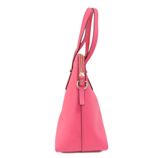 Kate Spade Handbag PVC pink logo 2WAY Women Used Authentic