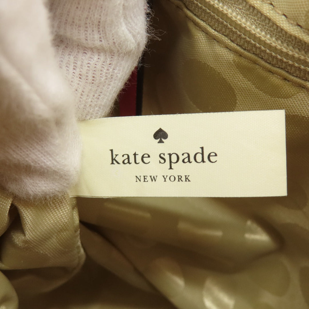 Kate Spade Handbag PVC pink logo 2WAY Women Used Authentic