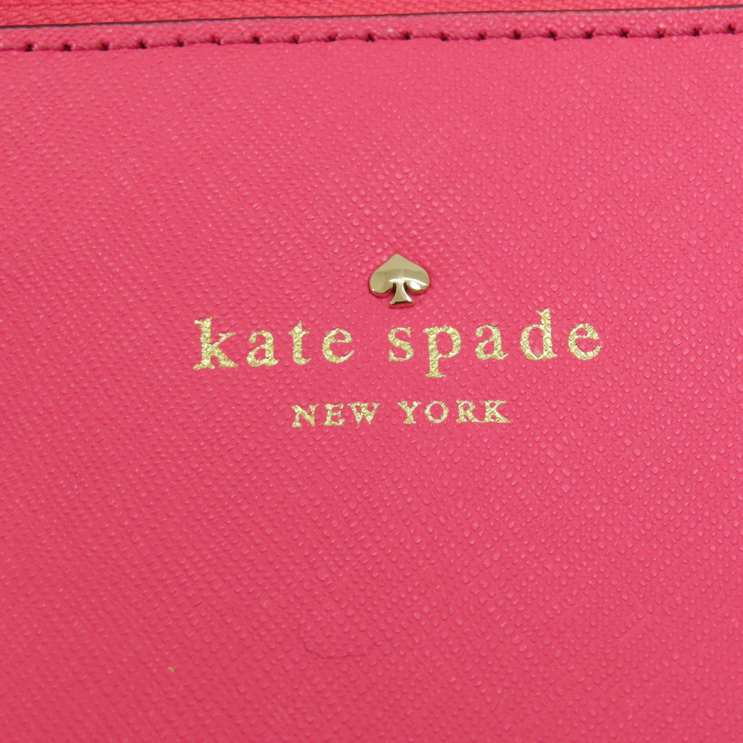 Kate Spade Handbag PVC pink logo 2WAY Women Used Authentic