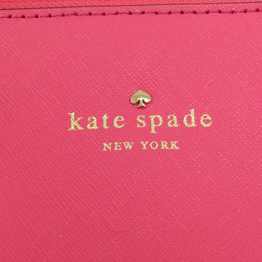 Kate Spade Handbag PVC pink logo 2WAY Women Used Authentic