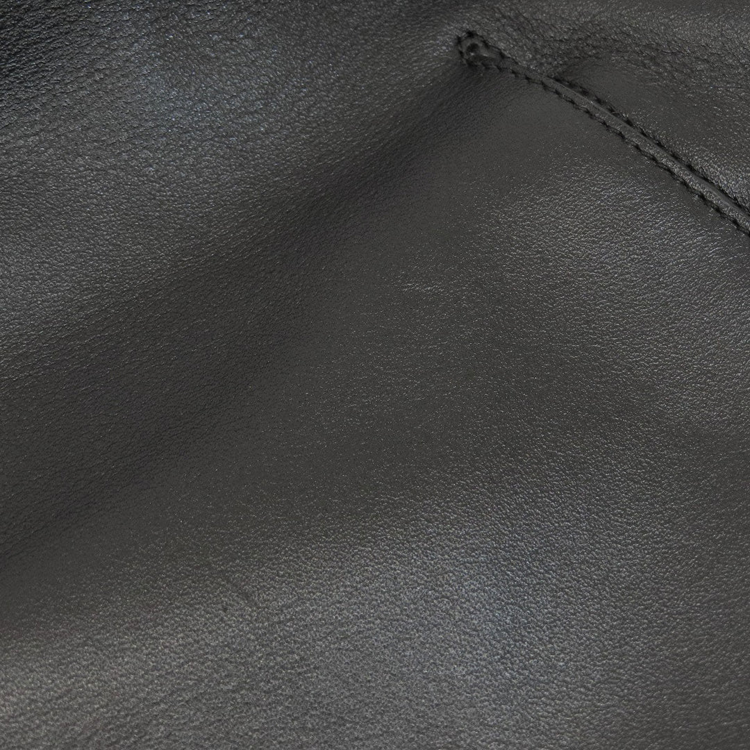 COACH Shoulder Bag 34998 leather black one belt studs 2WAY